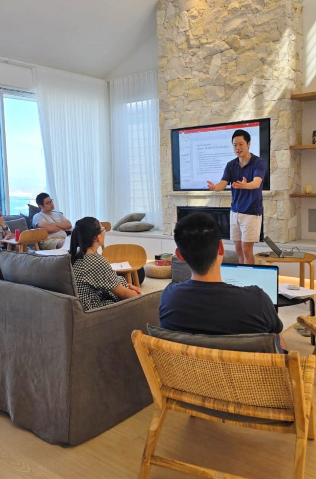 Investors connecting at The Retreat